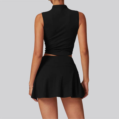 ENNZOO Padded Running Sports Top