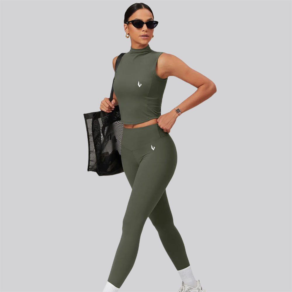 ENNZOO Padded Running Sports Top