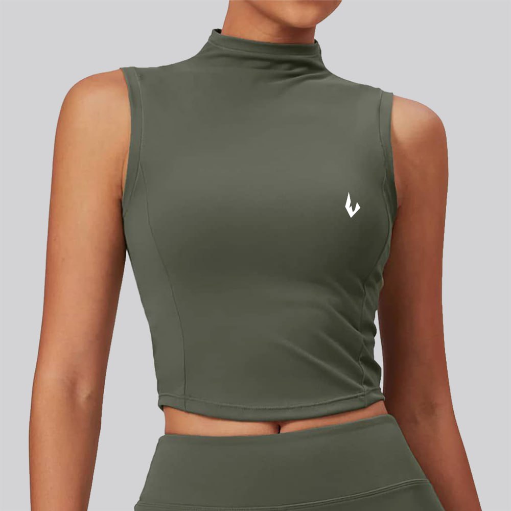 ENNZOO Padded Running Sports Top