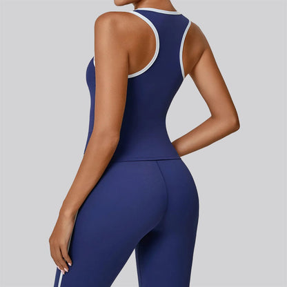 بلوزة رياضية مفتوحة الظهر من ENNZOO