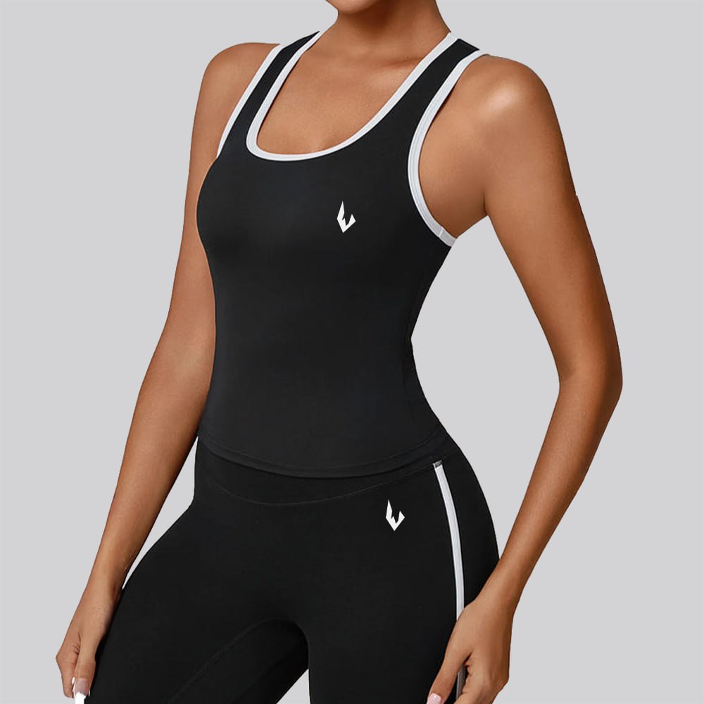 بلوزة رياضية مفتوحة الظهر من ENNZOO