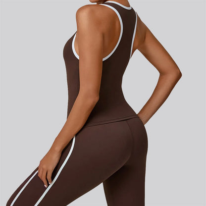 بلوزة رياضية مفتوحة الظهر من ENNZOO