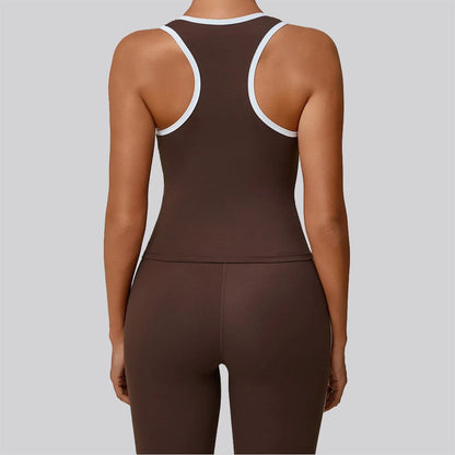 بلوزة رياضية مفتوحة الظهر من ENNZOO