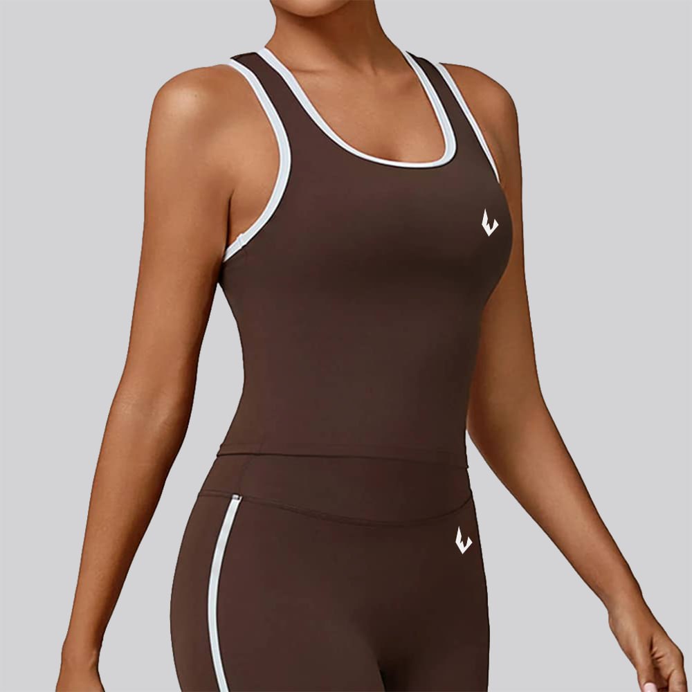 بلوزة رياضية مفتوحة الظهر من ENNZOO