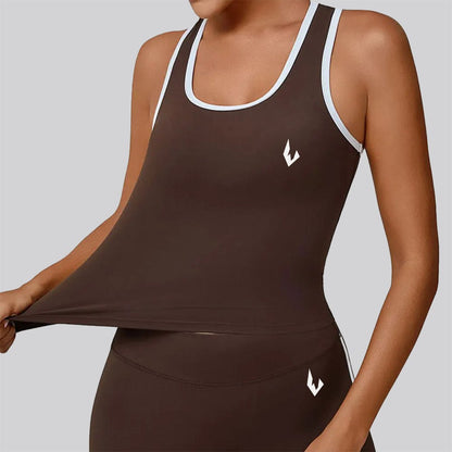 بلوزة رياضية مفتوحة الظهر من ENNZOO