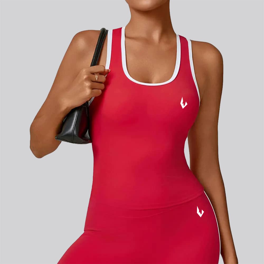 بلوزة رياضية مفتوحة الظهر من ENNZOO