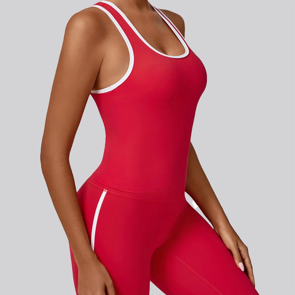 بلوزة رياضية مفتوحة الظهر من ENNZOO