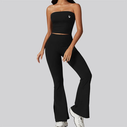 بلوزة رياضية مثيرة بدون حمالات من ENNZOO