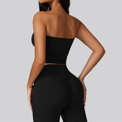 بلوزة رياضية مثيرة بدون حمالات من ENNZOO