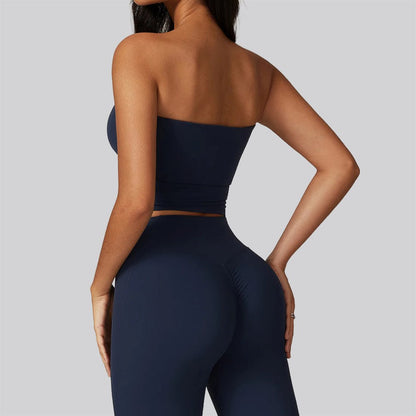 بلوزة رياضية مثيرة بدون حمالات من ENNZOO