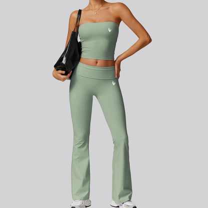 بلوزة رياضية مثيرة بدون حمالات من ENNZOO