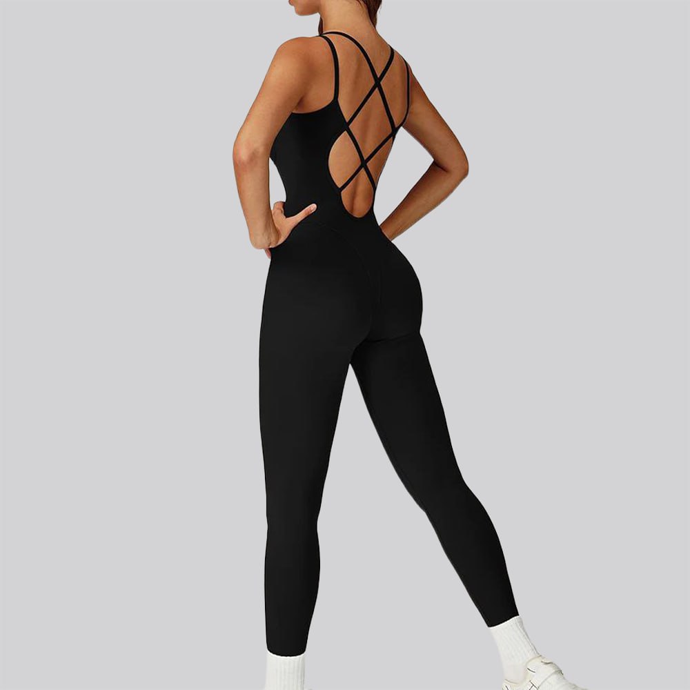ENNZOO Cross Back Jumpsuit