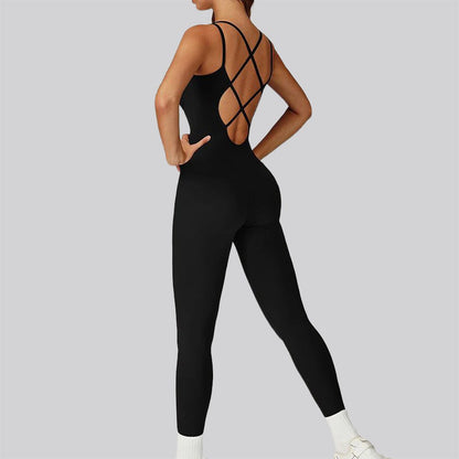 ENNZOO Cross Back Jumpsuit