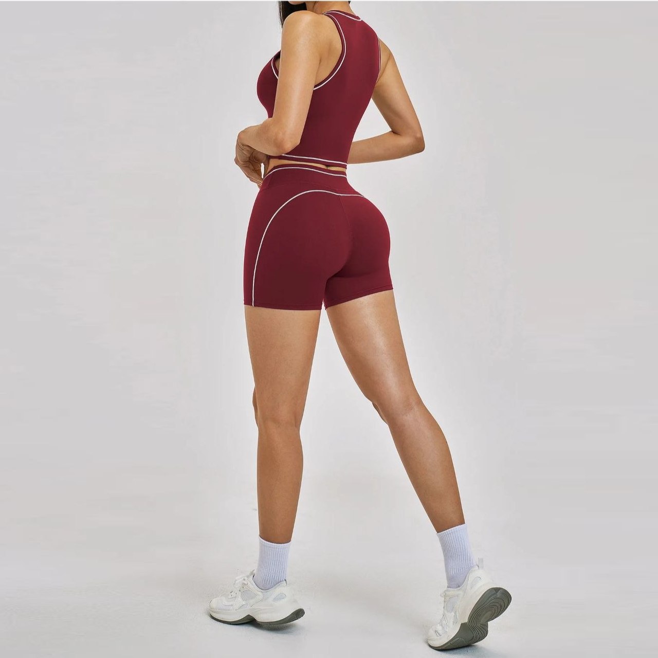 ENNZOO Performance Seamless Yoga Top