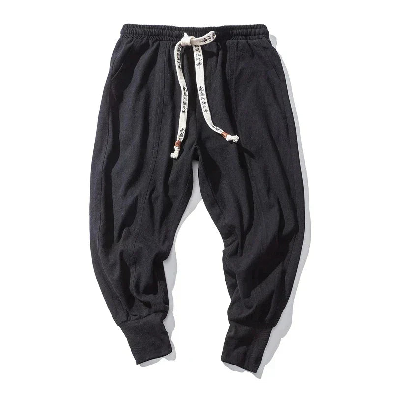 Zoorie Cotton Linen Harem Pants
