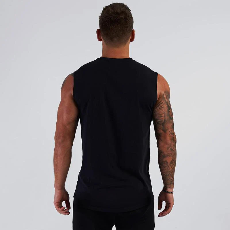 Zoorie V Neck Printed Cotton Vest