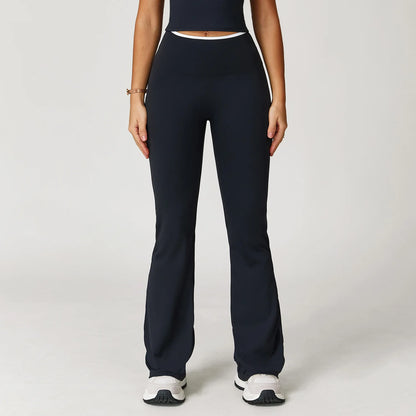 Ennzoo High-Waist Flare Leggings