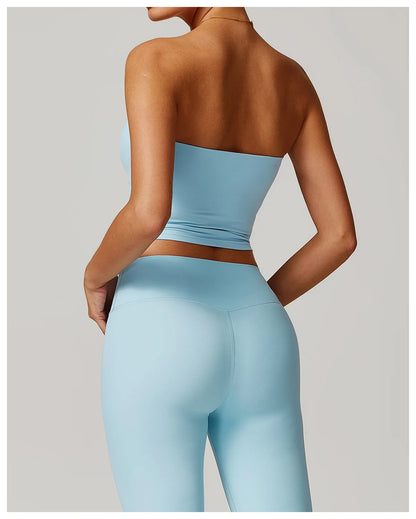 ENNZOO Sexy Strapless Sports Top