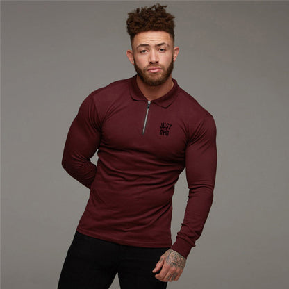 Zoore Zippered Polo Shirts