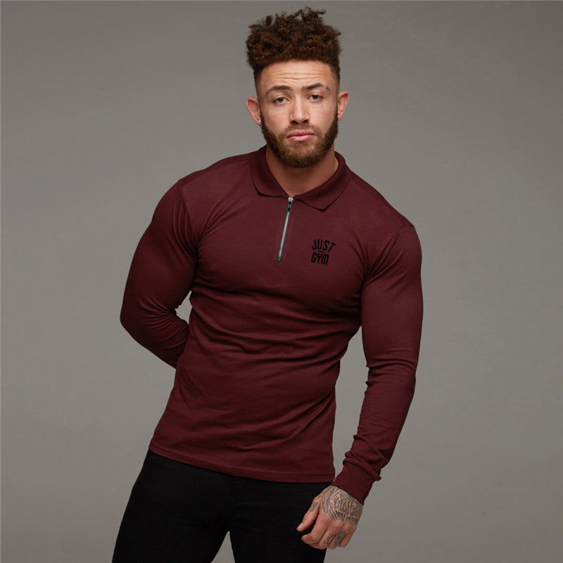Zoore Zippered Polo Shirts