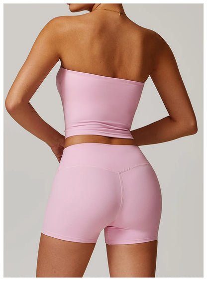 ENNZOO Sexy Strapless Sports Top