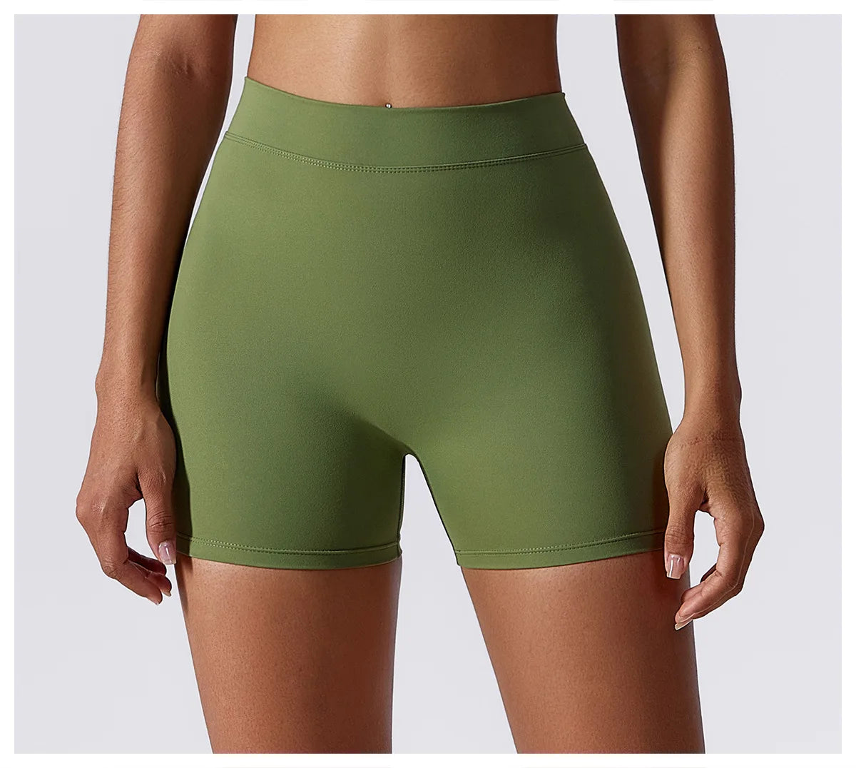 ENNZOO Hip-Lift Seamless Shorts