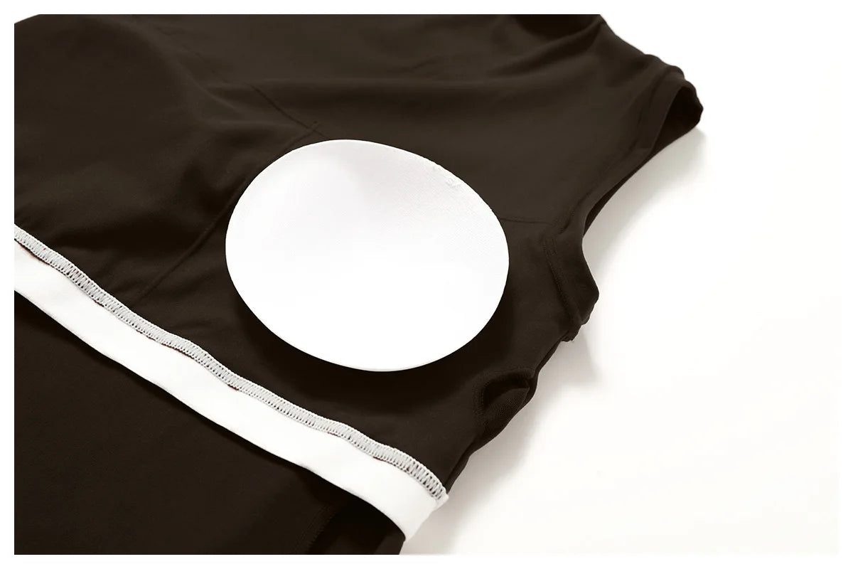 ENNZOO Padded Running Sports Top