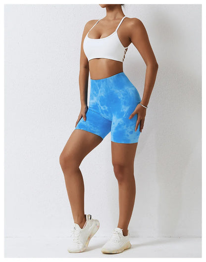 Zoorie Spilled Dye Curly Shorts