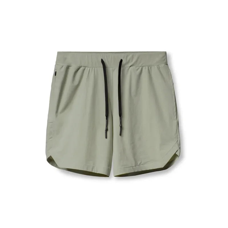 Zoorie Solid Color Running Shorts