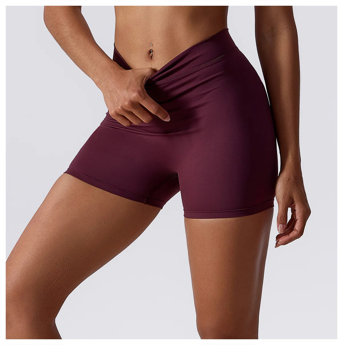 ENNZOO Hip-Lift Seamless Shorts