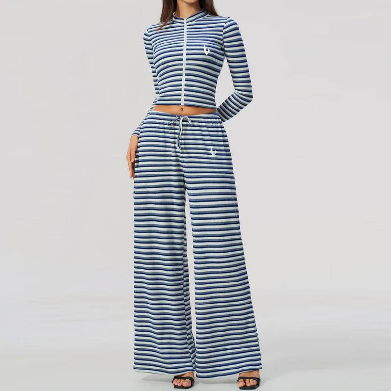ENNZOO Stripe Motion Jacket