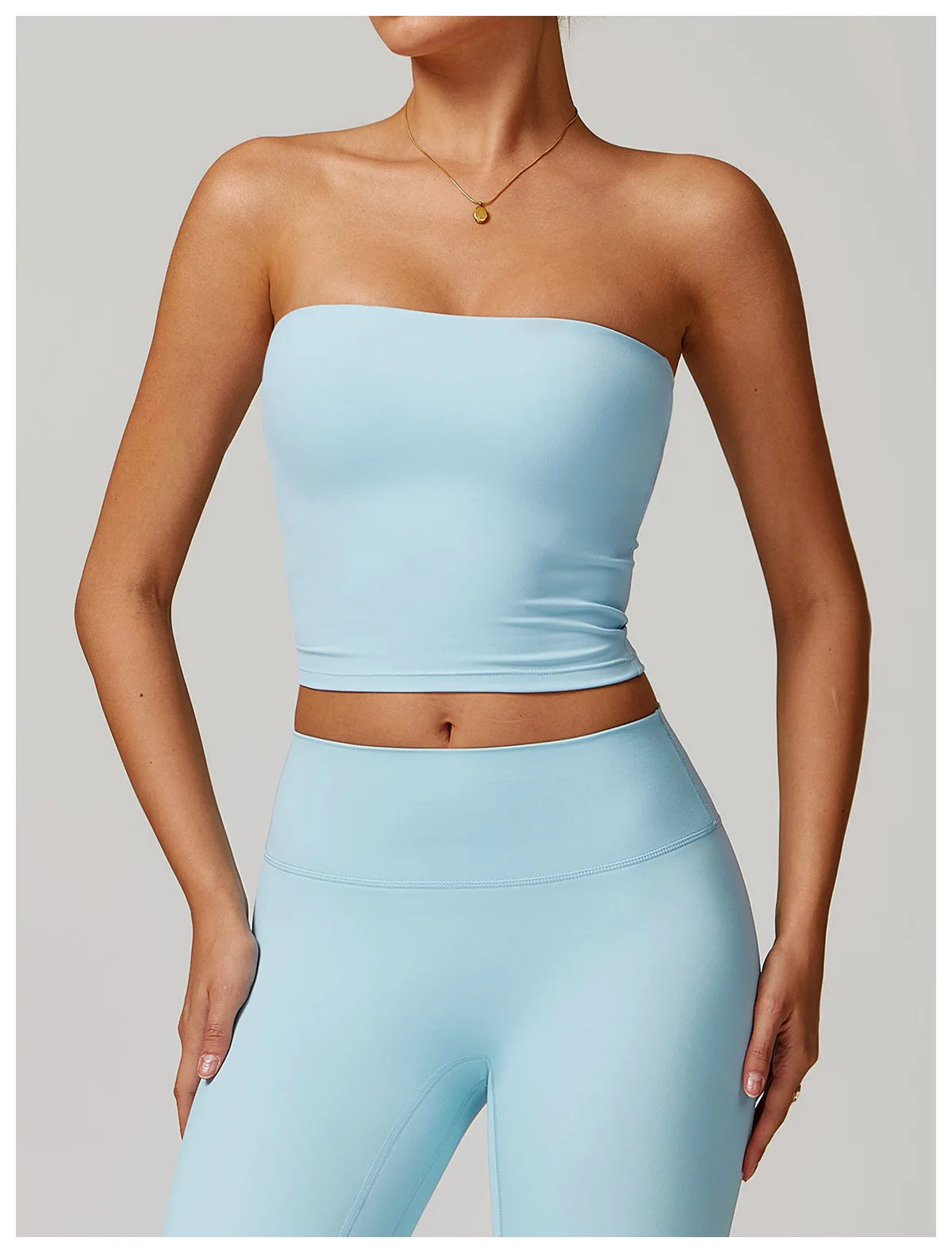 ENNZOO Sexy Strapless Sports Top