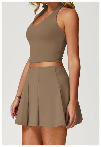 ENNZOO Pocketed Tennis Skirt