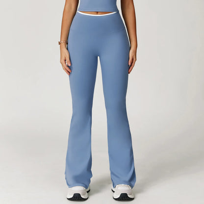 Ennzoo High-Waist Flare Leggings