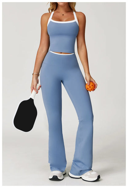 Ennzoo High-Waist Flare Leggings