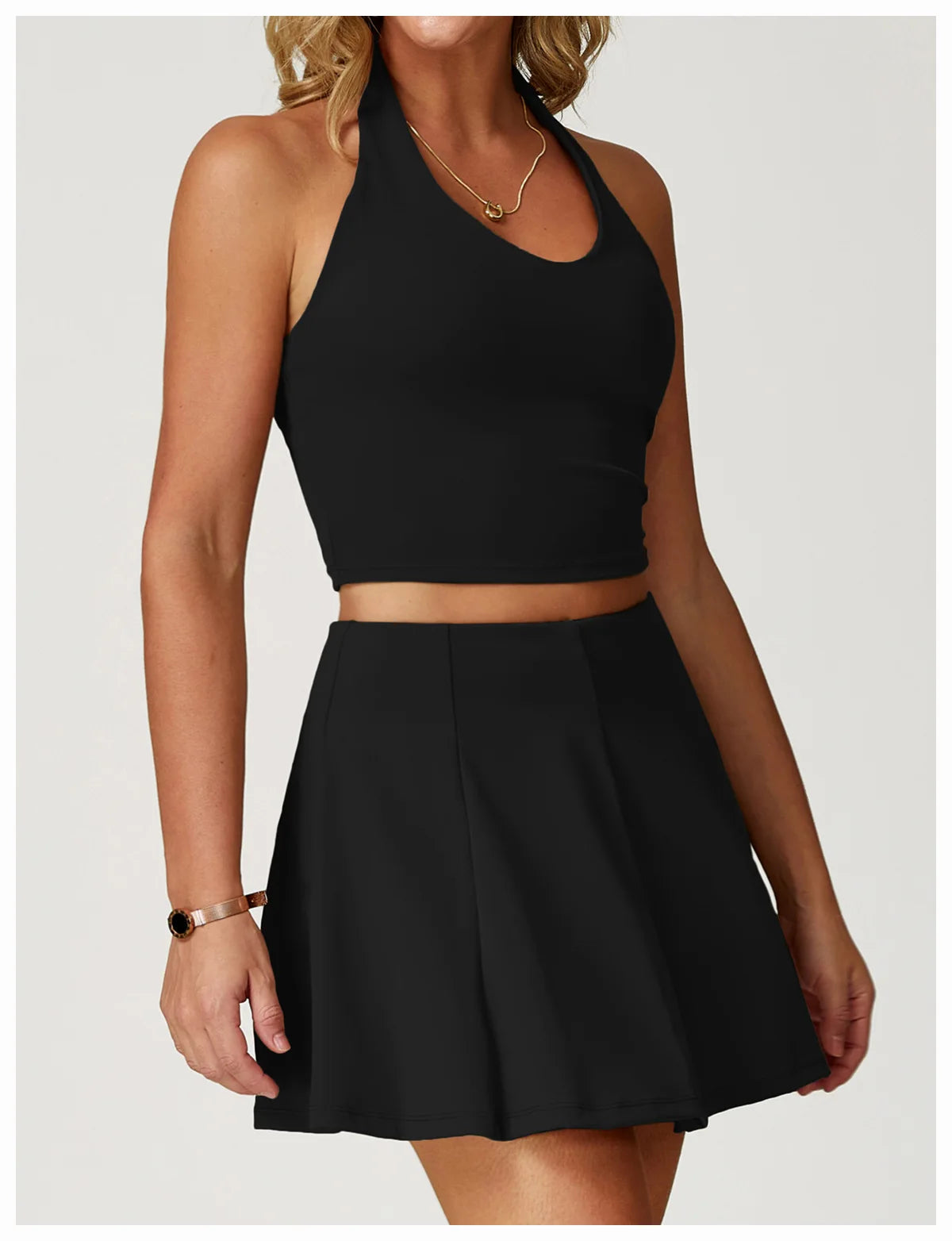 ENNZOO Halter Push-Up Top