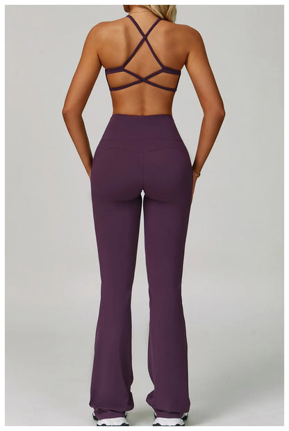 بنطال ضيق واسع من ENNZOO Breeze Flare