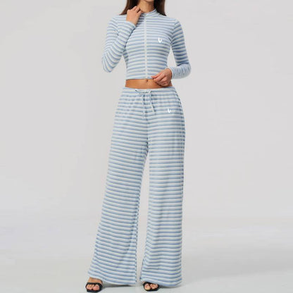 ENNZOO Stripe Motion Jacket
