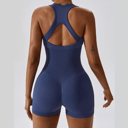 Zoorie U-Neack Backless Romper
