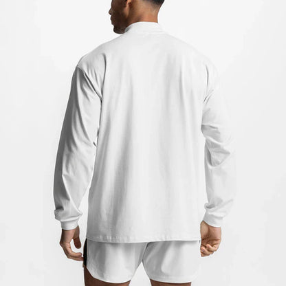 Zoorie Turtleneck Dropped Shoulder T Shirt