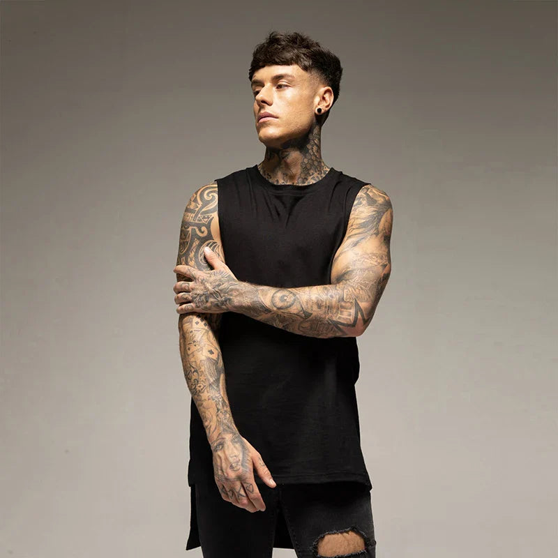 Zoorie Long Singlet Hip Hop Vest
