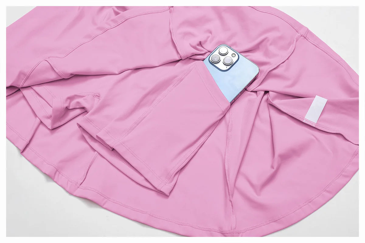 ENNZOO Pocketed Tennis Skirt