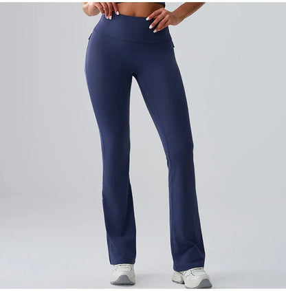 Ennzoo Flared Seam Pocket Leggings