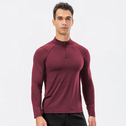 Zoorie Half-Zipper Slim-Fit Sweatshirt