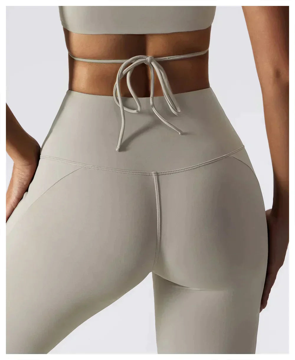 Zoorie Split Flare Leggings