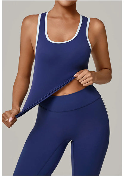 ENNZOO Open-Back Fitness Top