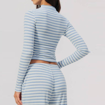 ENNZOO Stripe Motion Jacket