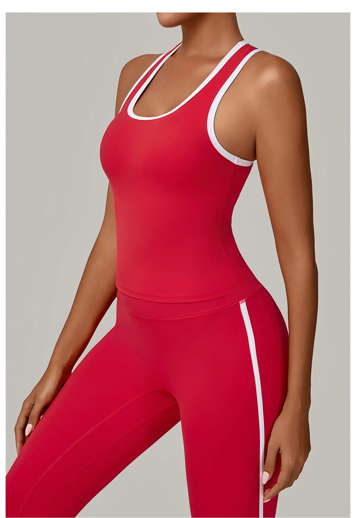 ENNZOO Open-Back Fitness Top