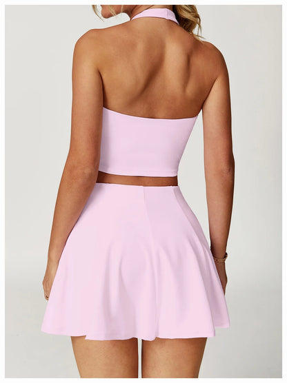 ENNZOO Halter Push-Up Top