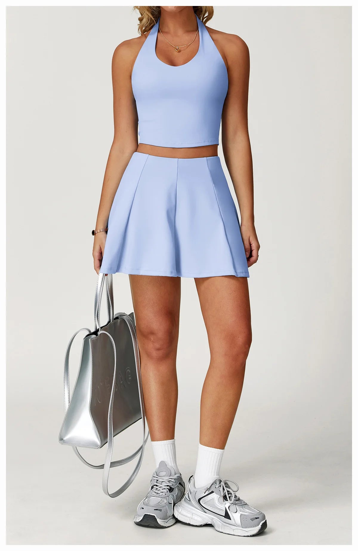 ENNZOO Halter Push-Up Top